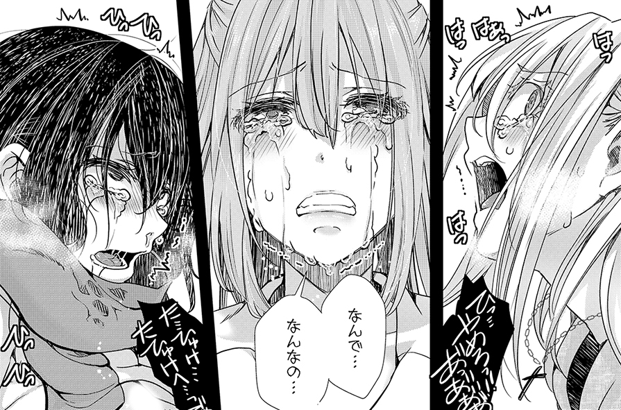 hal先生(@hal_goshuomo)の最新単行本『メス穴世紀末~私達の強制おめでた襲学旅行~』がDLsite様にて配信開始です!!
終末世界で繰り広げられる凌辱劇!果たして若者たちの運命は…!?
DLsite様 ⇒ https://t.co/ic1NM29wAY