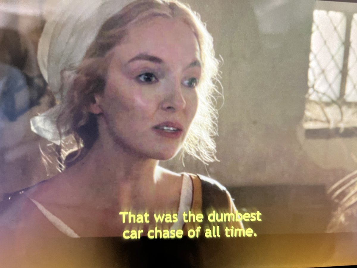 dankois's tweet photo. Delighted to announce that my plane was showing THE LAST DUEL but the closed-captioning was from KNIVES OUT https://t.co/Et5vLxM2R6