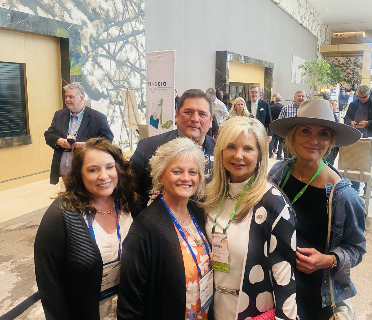 jenniferaxt's tweet photo. ⁦@NASCIO⁩ kicks off tonight in National Harbor. So wonderful to see our State Executives!
#stateexecutives ⁦@Tanium⁩ https://t.co/DsKJrcGT56