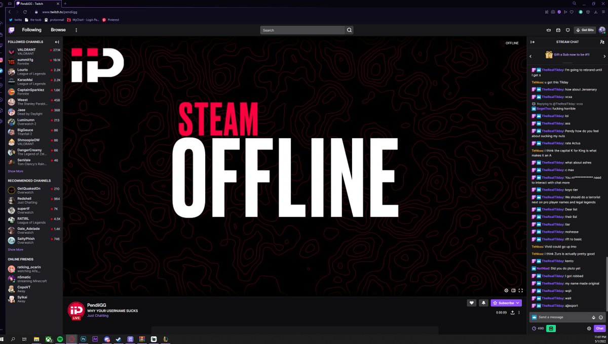 steam offline https://t.co/MPZMPTKcOh