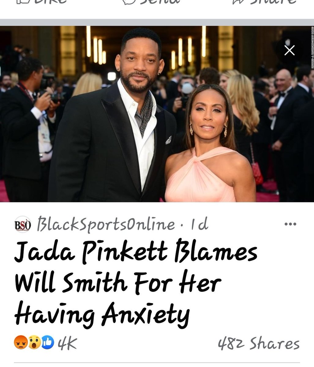 PatrickNation6's tweet photo. @jadapsmith Seriously!You are one intensely screwed up person!! As if you haven't emasculated him enough? Why don't you stop running your mouth in the press and on your self serving joke show Red table whatever, and start learning how to be a wife and not some bald headed whore?? https://t.co/ehkR8u4R2j