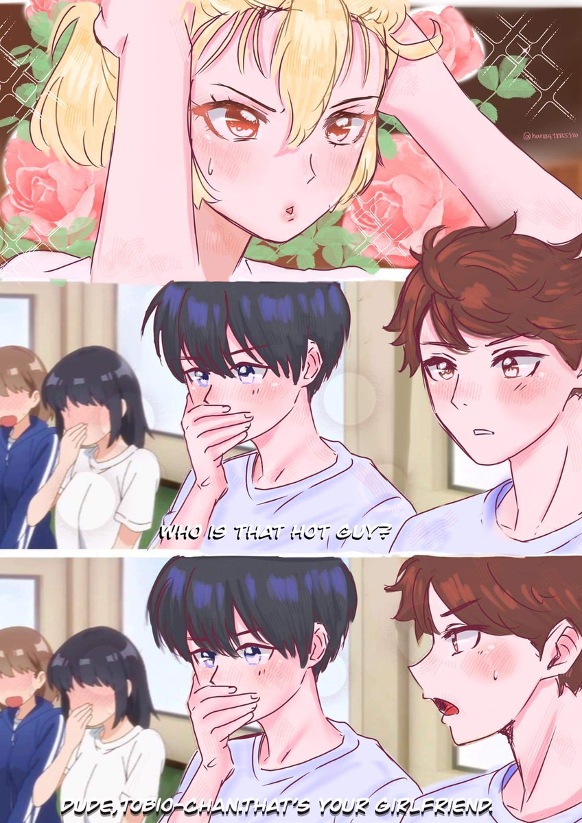 harusa18865980's tweet photo. やち先輩 #かげやち #kageyachi #คาเงะยาจิ #카게야치 https://t.co/vNFU94pXCW