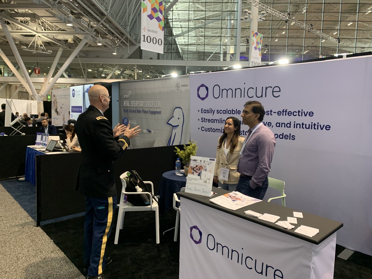 Great first day here in Boston at #ATA2022

Come meet our exhibiting team tomorrow at Booth #910

#ATA #TeleICU #TCC #telemedicine