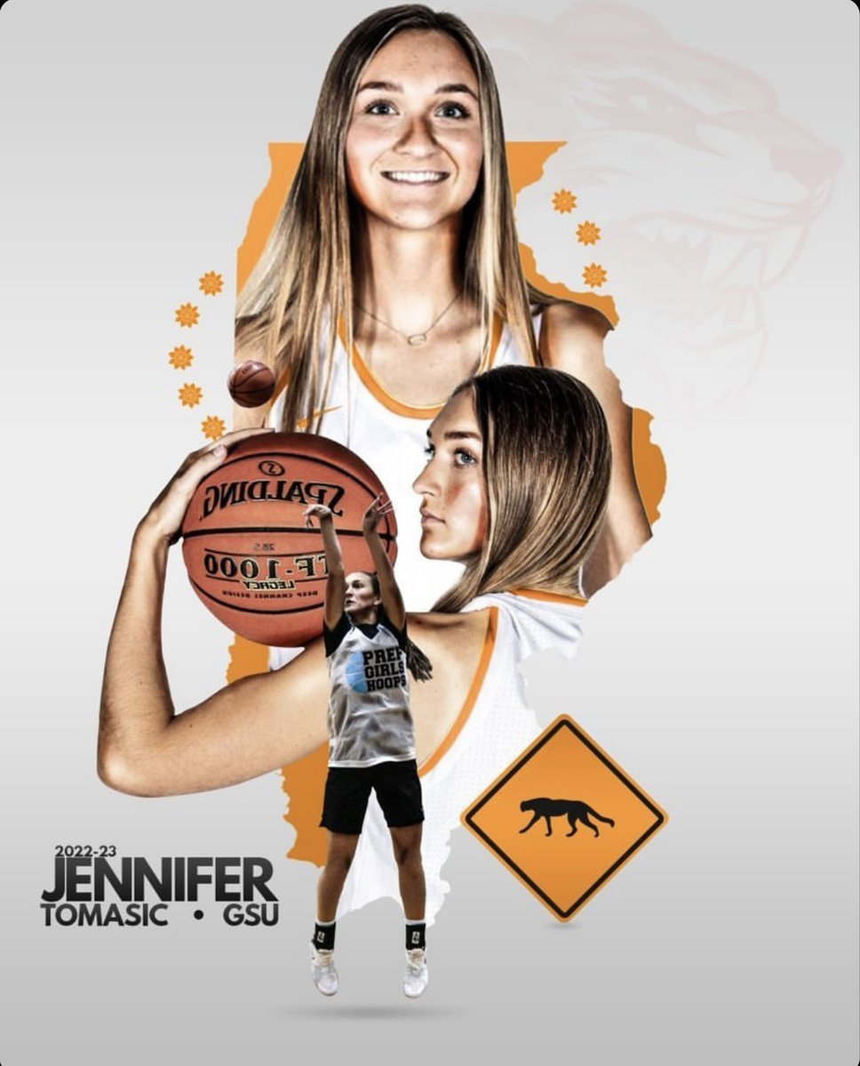 TomasicJennifer's tweet photo. Thank you for this edit!! @FlyrDenDaAvgCam Can’t wait to play at GSU this coming year 🤍 https://t.co/LXkC9lqoWV