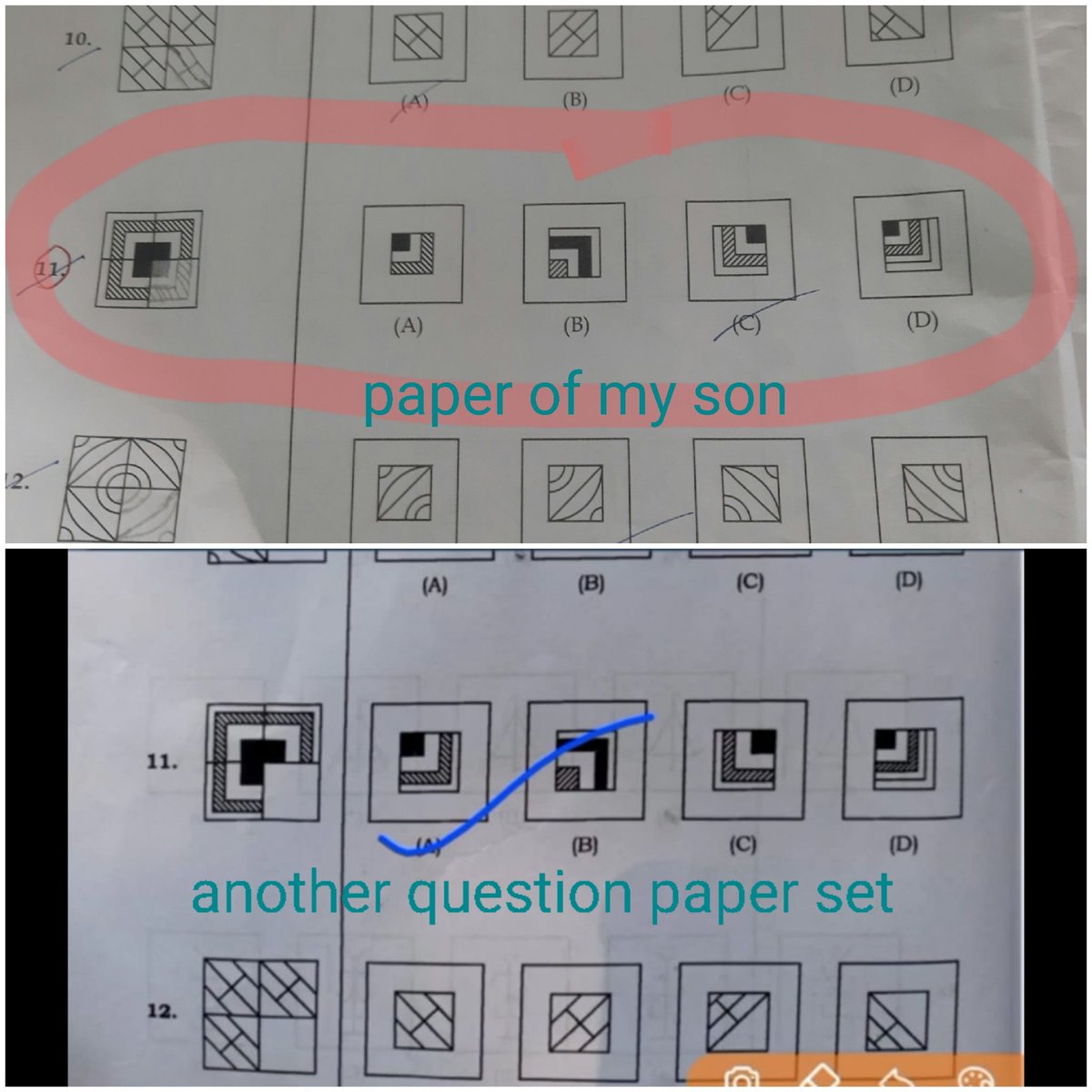 JayeshTalankar's tweet photo. @Jnv_India what will be action from your side and effect of this print mistake in first option on score of student ? https://t.co/aJsaNip1da