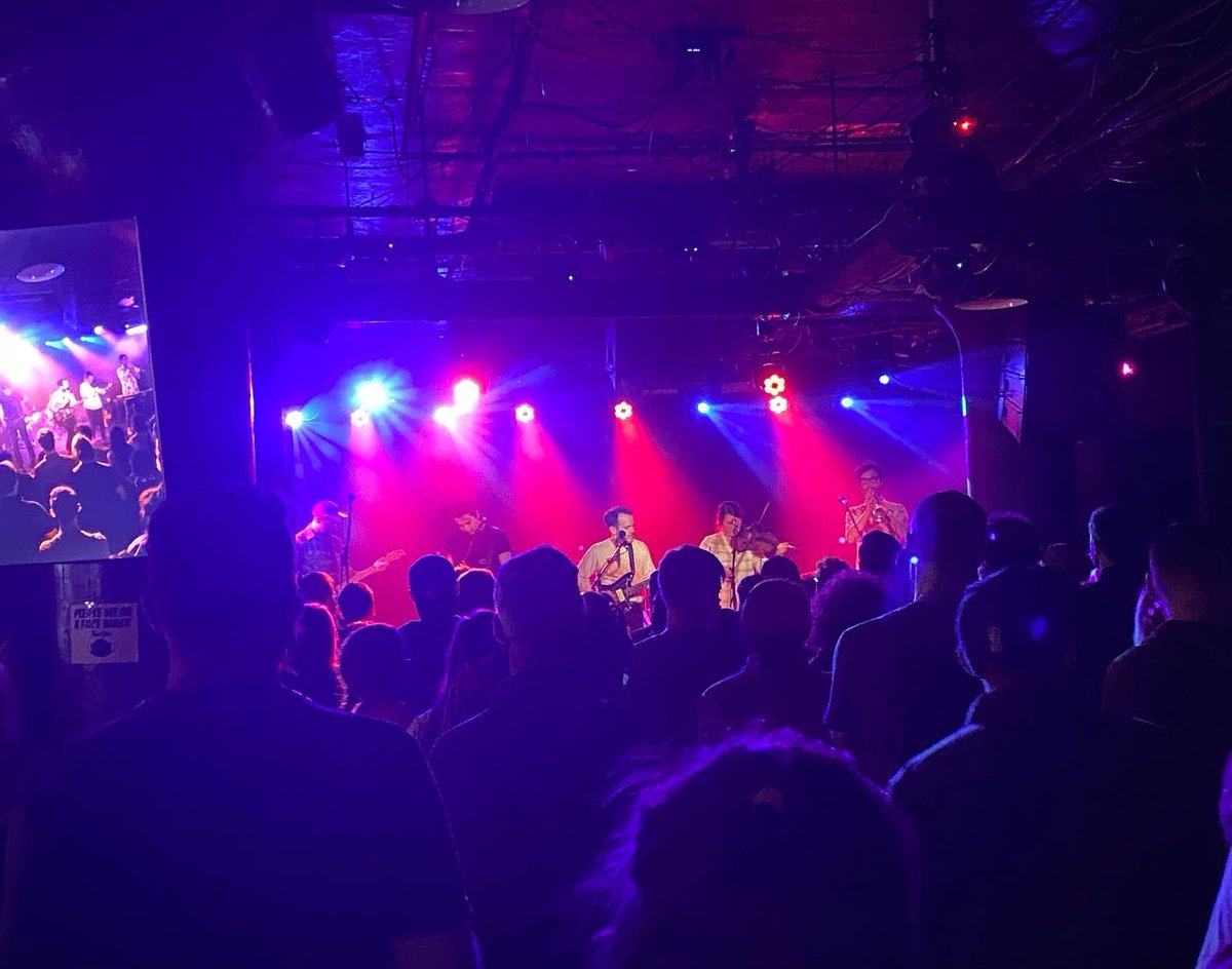 HappyTuesBand's tweet photo. The bad news is we can’t currently play live shows

The good news is it’s because Hannah is touring with @theophelias

See them tomorrow night at the @930club in DC, supporting @CARM_band and @weareTYPHOON 

As soon as their tour is over we’ll be playing shows around Cincinnati! https://t.co/ZK3yXWKAG5
