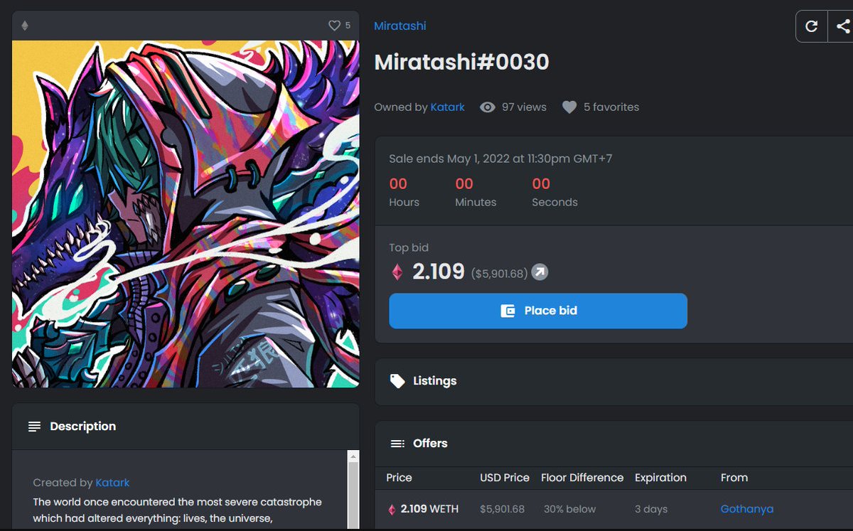 Katark official tweet media