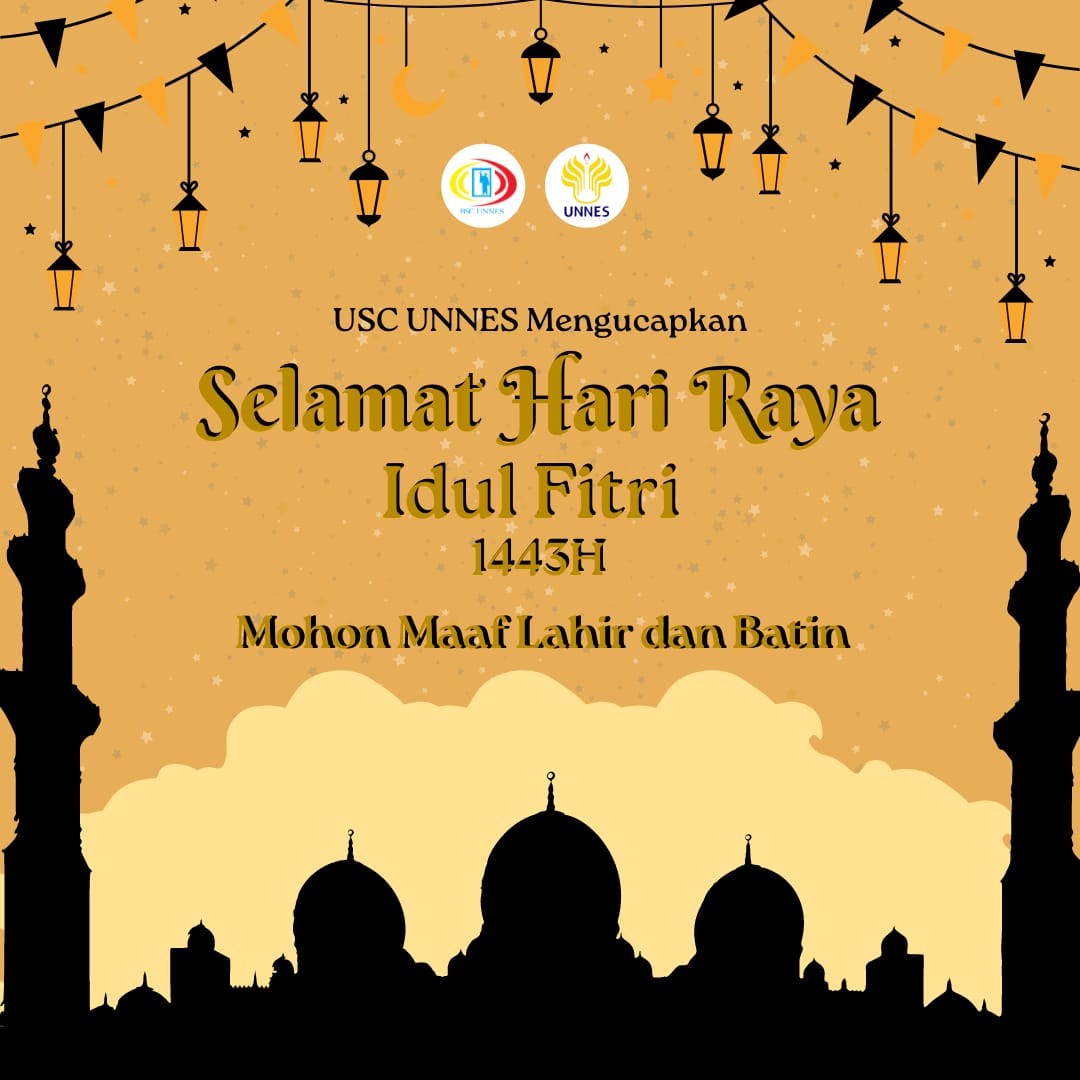 bsc_unnes's tweet photo. [SELAMAT HARI RAYA IDUL FITRI 1443 H]

Taqabalallahu minna waminkum
Shiyamana wa shiyamakum
Taqaball yaa kariim
.
✨Selamat Hari Raya Idul Fitri 1443 H✨
Semoga amal ibadah kita selama bulan Ramadhan diterima Allah SWT dan memberikan keberkahan bagi kita semua 🙏 https://t.co/24PqWnIBXj