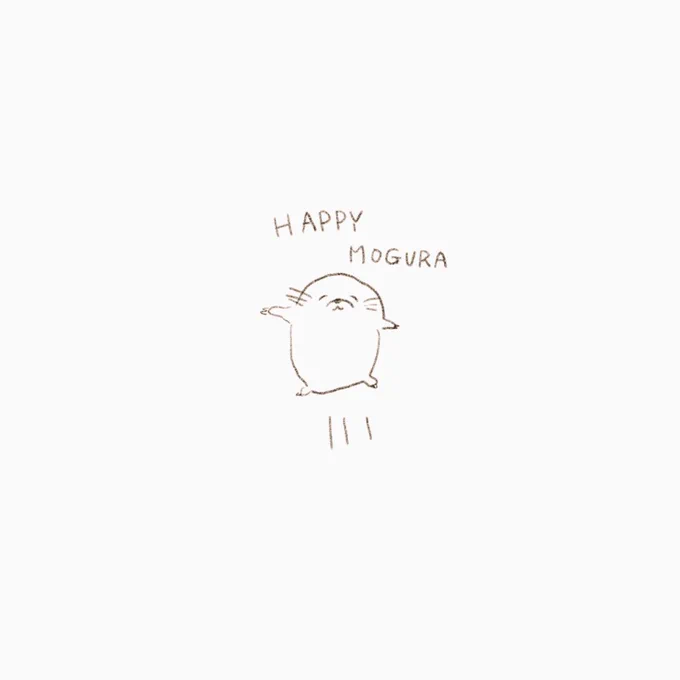 jumping happy mogura 