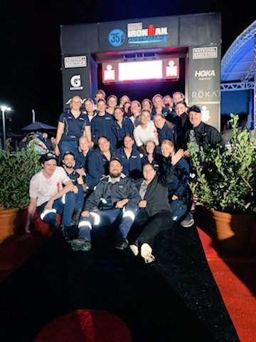 Just spent 20 hrs working alongside our amazing <a href="/CharlesSturtUni/">Charles Sturt University</a> #paramedic students who volunteer on the Australian <a href="/IRONMANtri/">IRONMAN Triathlon</a> medical team in Port Macquarie. Congrats to you all, you represented yourselves the profession and CSU with distinction. Very proud to be a part of it.