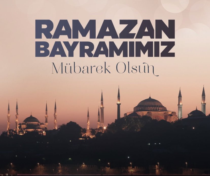 Mübarek #RamazanBayramı’nın milletimize, İslam alemine ve tüm insanlığa barış, sağlık ve mutluluk getirmesini dileriz.

Sevdiklerinizle mutlu bayramlar.