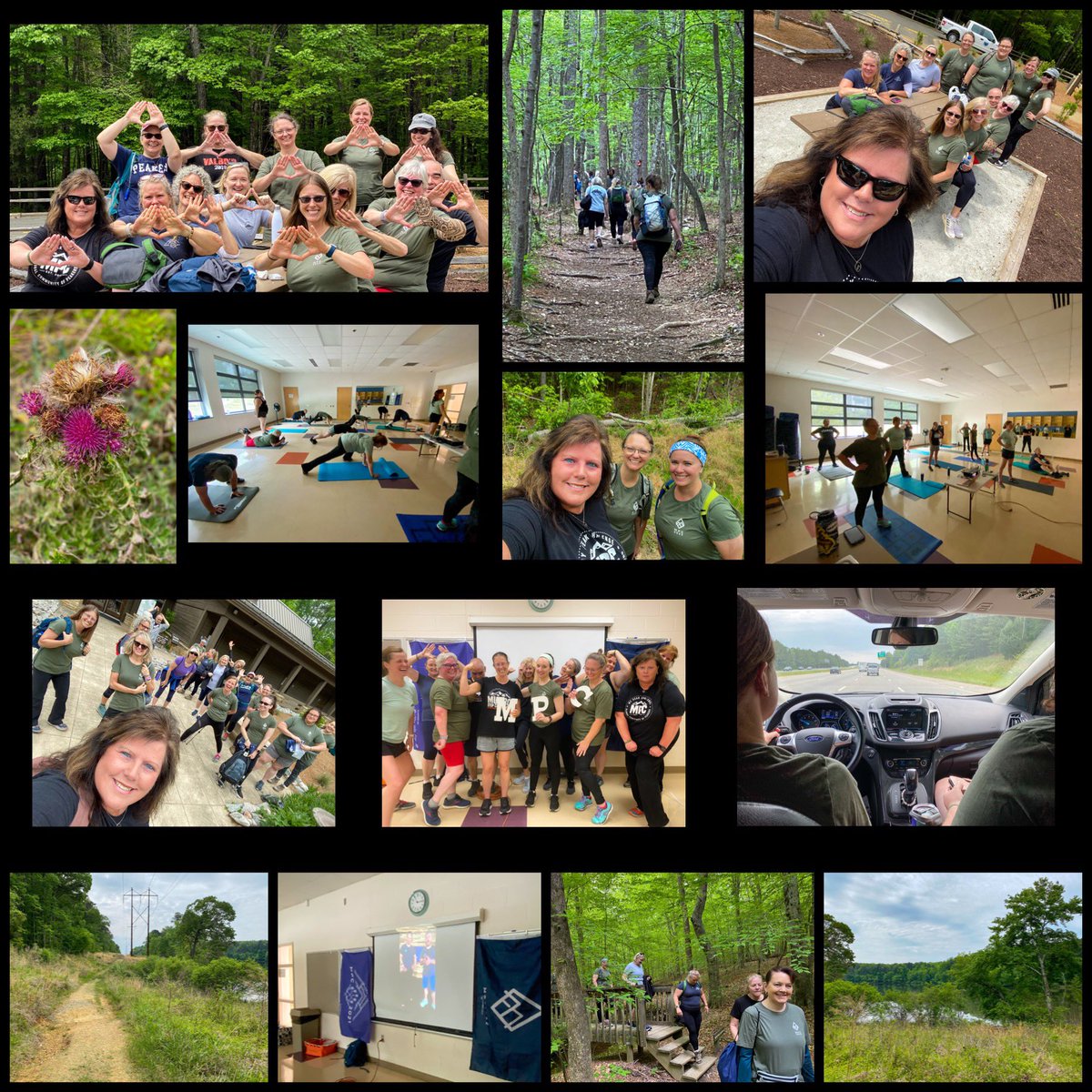 Day 2 of the NC Peakers Gala included a hike at Umstead Park and a group workout from last year's virtual gala weekend with Coach Sam &amp; Coach Valbo. Go Peakers Go!! ❤️💪⛰🙌 <a href="/MyPeakChallenge/">My Peak Challenge</a> <a href="/SamHeughan/">Sam Heughan</a> <a href="/PeakersRaleigh/">Raleigh Peakers</a> <a href="/WNCPeakers/">WNC Peakers</a> <a href="/TriadPeakers/">Piedmont Triad Peakers</a> <a href="/CLTAreaPeakers/">Charlotte Area Peakers</a> #MPC2022