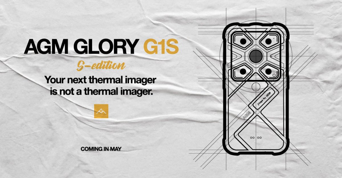 Another option here named Glory #AGMGloryG1S
Your next thermal imager is not a thermal imager.
#AGMMobile