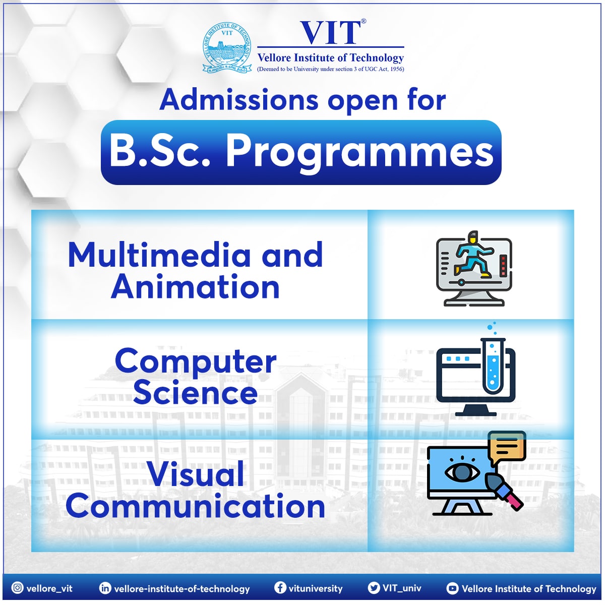 VIT University on Twitter: VIT University on Twitter: