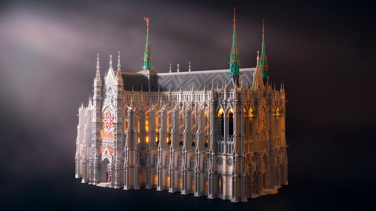 ShapeWorks_'s tweet image. ꧁ ╢⛪ 𝕮𝖆𝖙𝖍𝖊𝖉𝖗𝖆𝖑 𝐂𝐨𝐦𝐩𝐞𝐭𝐢𝐭𝐢𝐨𝐧⛪ ╟꧂

◭Third place medal 🥉goes to @Mr_R_Finkleston &amp;amp; @PurpleGospel with their amazing 𝔊𝔬𝔱𝔥𝔦𝔠 cathedral!