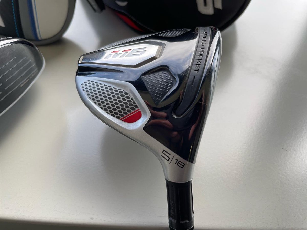 sum080's tweet photo. SIMの3Wが絶好調なので、M6の5W引っ張り出して来た🫢
#テーラーメイド #taylormade #M6 #simmaxd #シムマックス https://t.co/j21t8MPrtJ