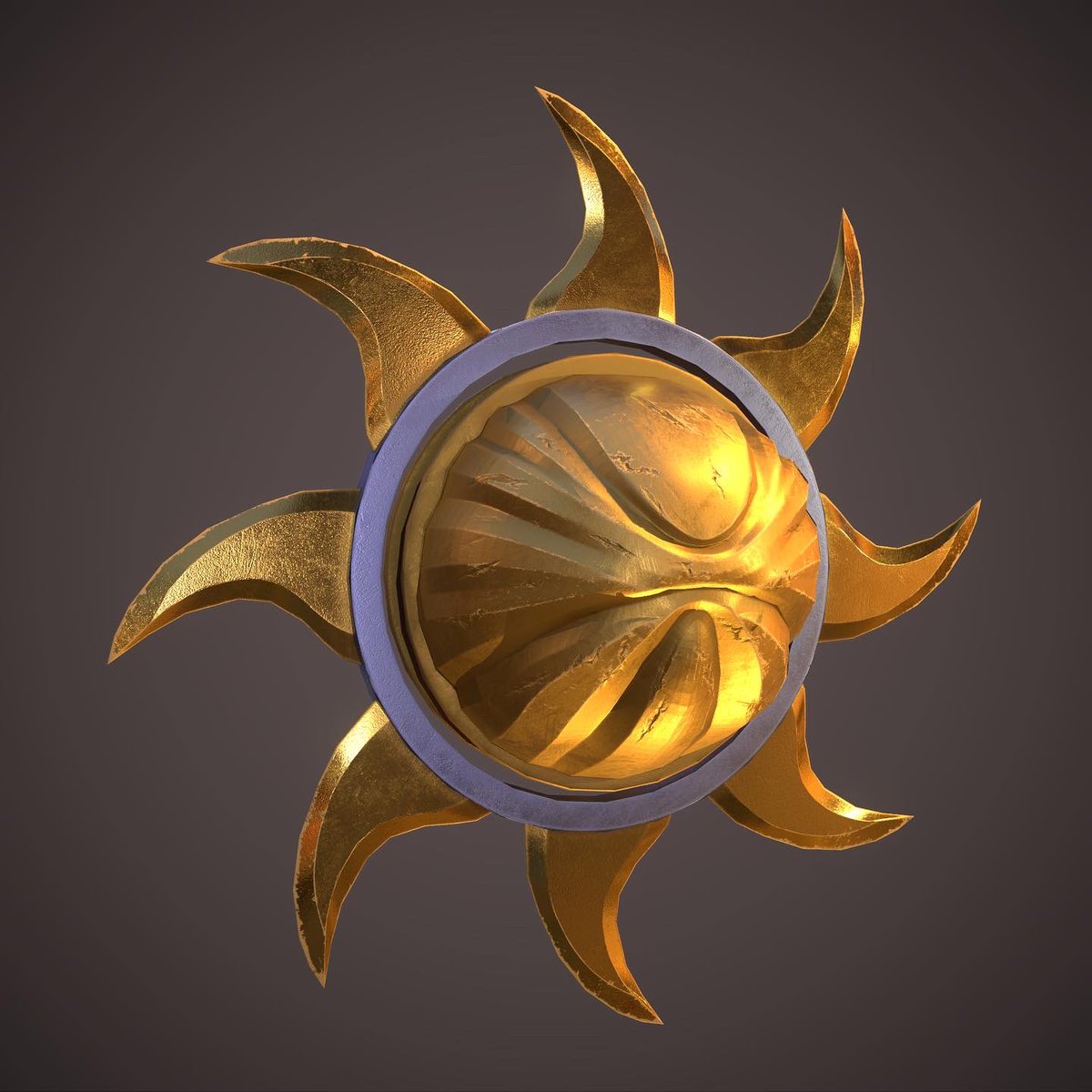 ROSKOART's tweet photo. I wanted to model a close friends weapon concept so I did 🤩
.
.
.
.
.
#3dart #maya #zbrush #SubstancePainter #marmoset https://t.co/cX6bSvffZE