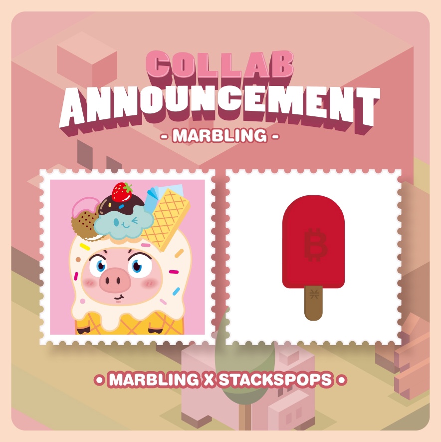 StacksPops's tweet image. 💡Celebrating Collaboration 💡 

🐷Marbling 🤝 Stackspops 🍦 

🏖️event announcement🏖️

Stackspops will raffle 1️⃣5️⃣  Marbling WL Giveaways to celebrate our new collaboration!

Join our Discord server and leave a comment in #marbbling-raffle to participate

discord.gg/ZH6Ms8mEuy