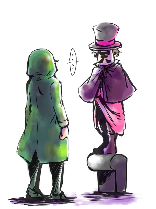 #天落記絵巻
#天落記ネタバレ
集合絵の高さバインダーに笑ってしまう、、、!! 