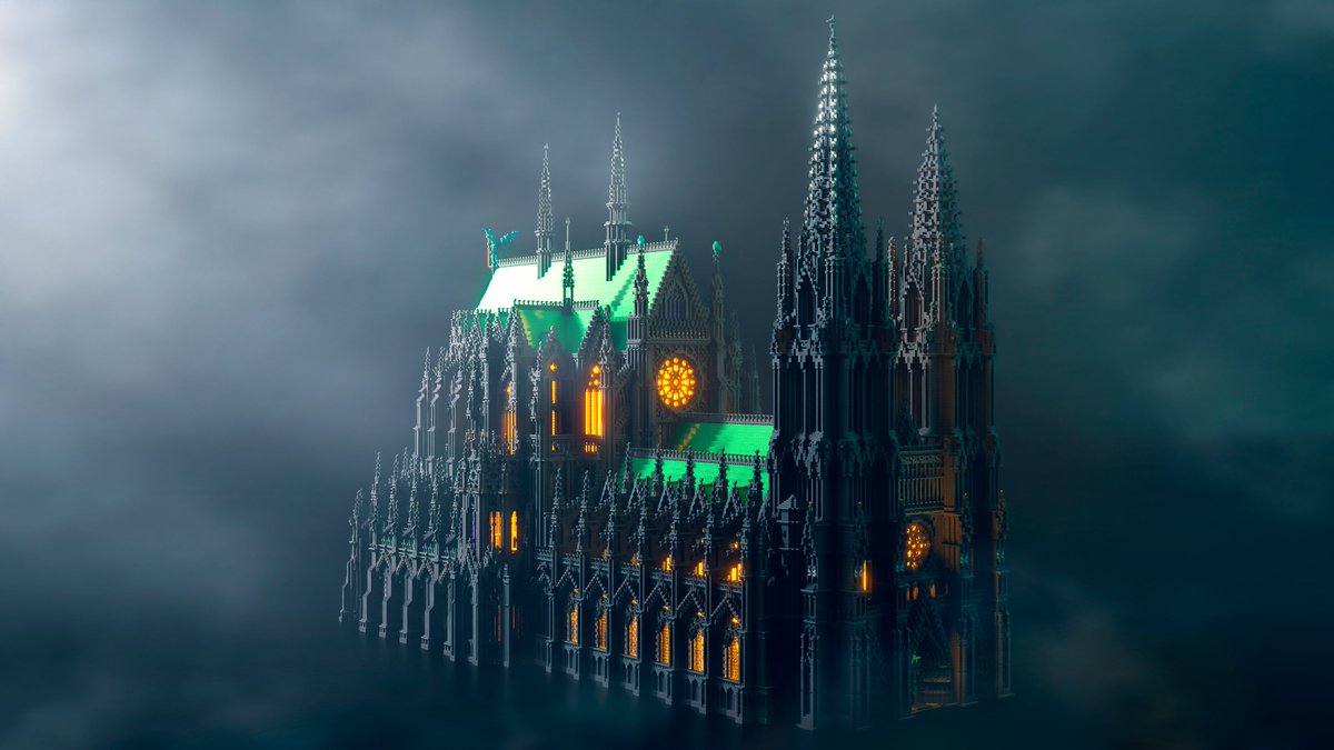 ShapeWorks_'s tweet image. ꧁ ╢⛪ 𝕮𝖆𝖙𝖍𝖊𝖉𝖗𝖆𝖑 𝐂𝐨𝐦𝐩𝐞𝐭𝐢𝐭𝐢𝐨𝐧⛪ ╟꧂

◭ Second place medal🥈goes to @BeauBlocks &amp;amp; @BrosofCreation with their excellent 𝔊𝔬𝔱𝔥𝔦𝔠 cathedral!