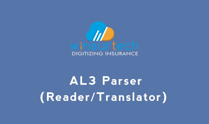 winsurtech's tweet photo. AL3 Parser (AL3 Reader / Translator)
Read more: https://t.co/blrFLhlyNP
WinsurTech AL3 Parser can be used to change the ACORD AL3 file format to JSON, XML, CSV, Excel, and PDF formats for reading and translation related to AL3. 
#AL3Parser #Reader #Translator #ACORD #Insurance https://t.co/X2sLnsXNZG