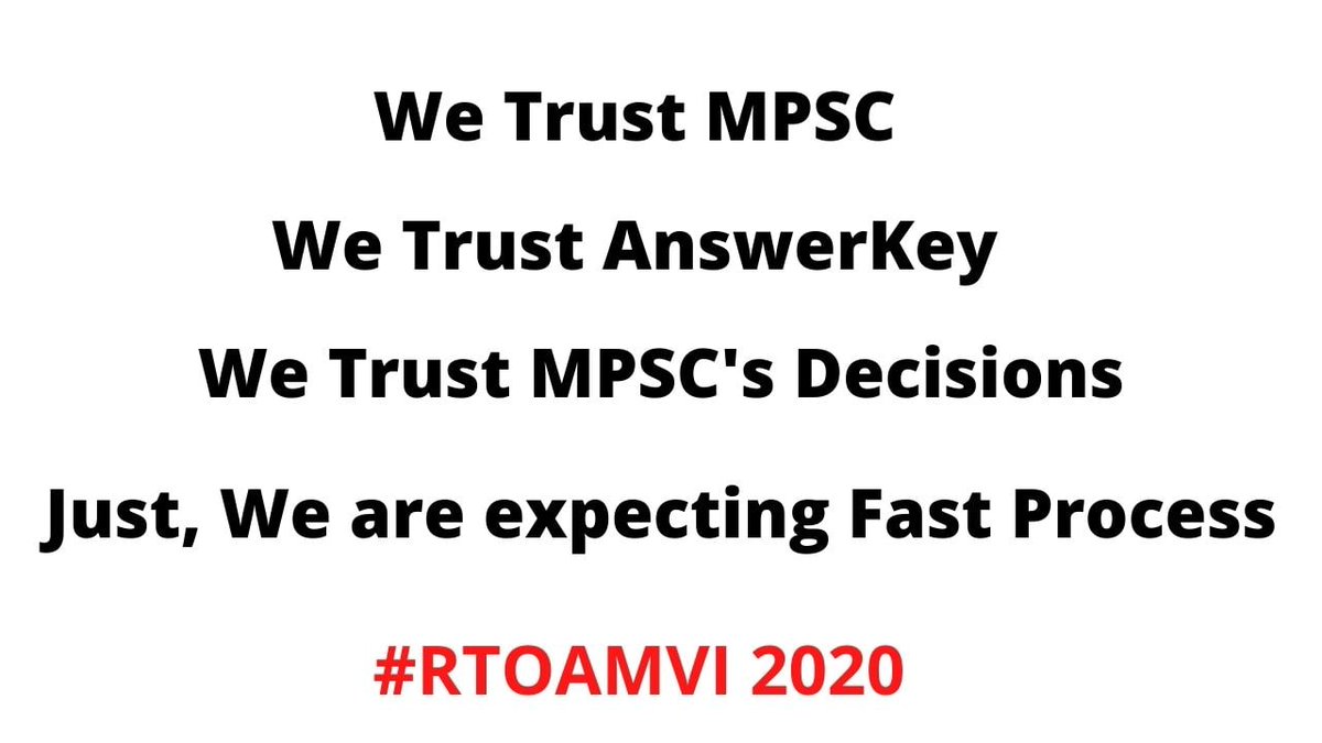 VinodCh63910685's tweet photo. मा. @mpsc_office
कृपया AMVI (आरटीओ) 2020 न्यायालयीन प्रकरणाचा निकाल लावून आमच्या अधिकारी होण्याच्या स्वप्नांना व जीवनाला सकारात्मक दिशा द्यावी ही नम्र विनंती.

#Declare_RTO_AMVI_2020_Result https://t.co/0vidb1d3P8