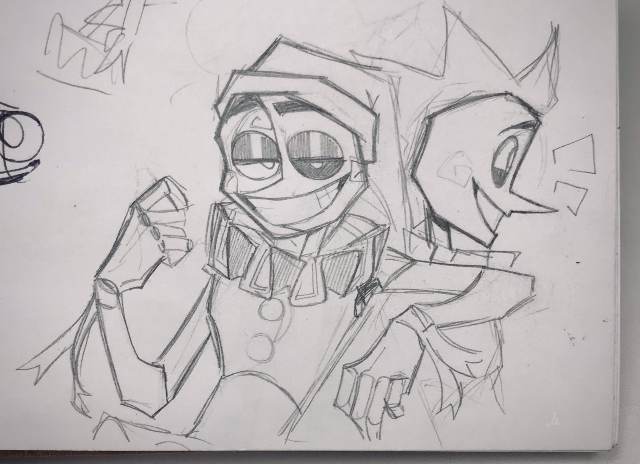 Bloody cat on Twitter: "У меня кстати скетч с колледжа есть https://t