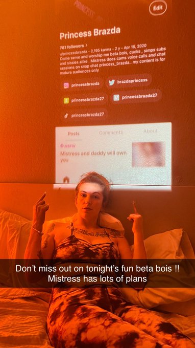 Fun mistress games tonight princess_brazda Snapchat https://t.co/Kve785PiSp<a href="/tag/coffee"class="tags"><span>#coffee</span></a><a href="/tag/starbucks"class="tags"><span>#starbucks</span></a><a href="/tag/girlswithtattoos"class="tags"><span>#girlswithtattoos</span></a><a href="/tag/tittytuesday"class="tags"><span>#tittytuesday</span></a>