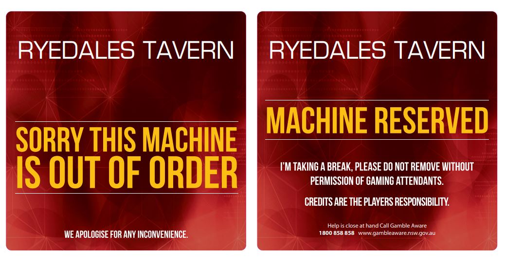 ChoicePaper's tweet image. Product Alert 🚨🚨🚨
Did you know we supply Reserve and Out of Order Signs? 
We are able to fully customise these with your venue's branding!
Made on thick PVC to endure wear and tear.
Contact our office at orders@choicepaper.com.au or on 1300 278 000 to find out more.