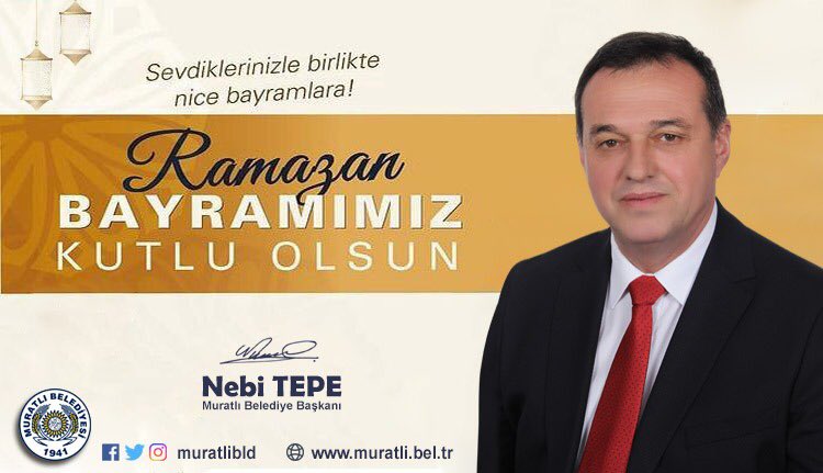 Ramazan Bayramı'nın tüm islam alemine sağlık, huzur ve barış ortamı sağlamasını temenni eder; tüm vatandaşlarımızın bayramını en kalbi duygularımızla kutlarız.
#RamazanBayramı