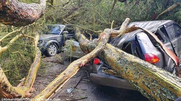 a3Route's tweet photo. 08:28 Camp Carnellys Naivasha, as people were enjoying their long weekend, this happened.  https://t.co/zblSv0hcU2 via @Kimani69870509
