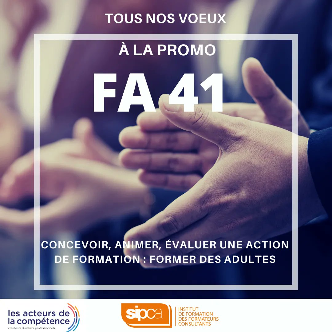 Tous nos encouragements à toutes les promos FA41 ! Que leur certification de ces 3 jours conjugue plaisir et succès !
Un grand merci aux membres des jurys, à qui nous souhaitons discernement &amp; déontologie !
#certification #formpro