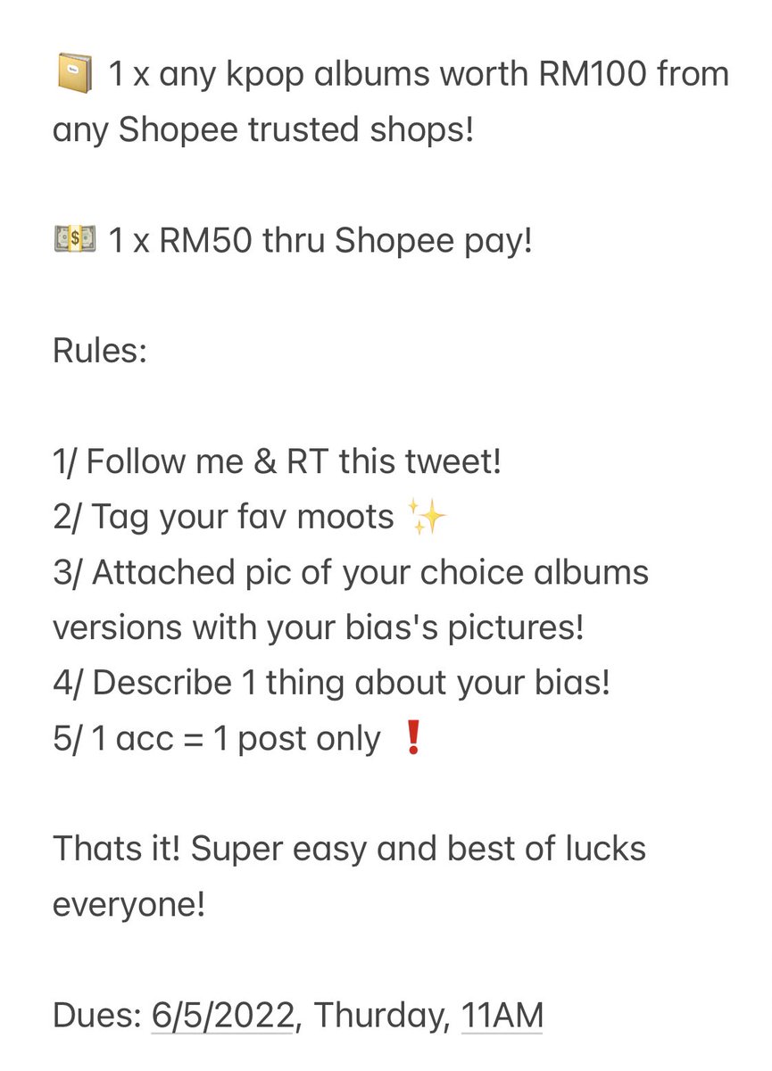 daisylovis_'s tweet photo. 🫰🏻Salam Syawal Everyone! I rasa duit rayaaa is tooo normal these days, so why not buat cara lain kan! Now its time for Raya's Giveaway! [🇲🇾 K-fans only] #HariRaya #RayaTerkejut #DLGiveaway https://t.co/zI75JX3PUC