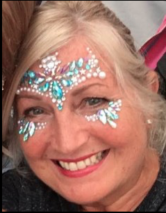 Dale_Stafford's tweet photo. @fiftyminus2 Good Morning @fiftyminus2 - The most recent photo I've got of me taken last summer. No filters (don't know how to use them), no fillers, no surgery and not much make up. It was at a music festival, hence the sparkles. Not bad for 65 #imho #EmbraceYourFace https://t.co/rr7f0lFTlE