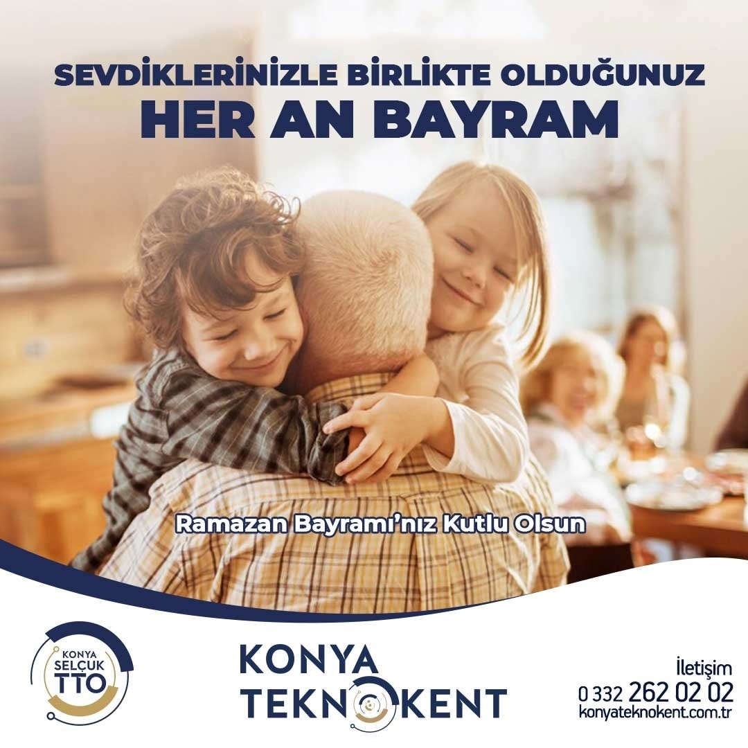 BAYRAMIN TADI SEVDİKLERİMİZLE GÜZEL
Geniş aile sofralarının kurulduğu, uzakların yakın olduğu şeker tadında bir bayram dileriz.
Ramazan Bayramı’nız kutlu olsun.

 #RamazanBayramı #SelçukTTO #KonyaTeknokent #SelçukÜniversitesi