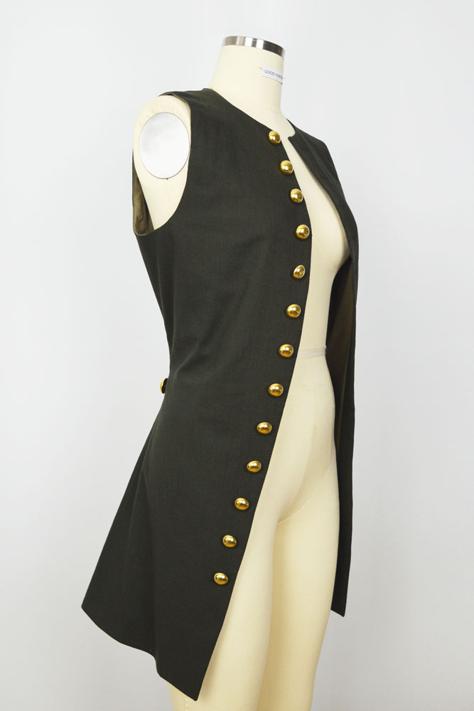 goodhunterdsign's tweet photo. Beautifully dark khaki vests are available at https://t.co/ObBKN9t7X0! Handmade in Australia ❤️ https://t.co/wKO9xFpeOT
