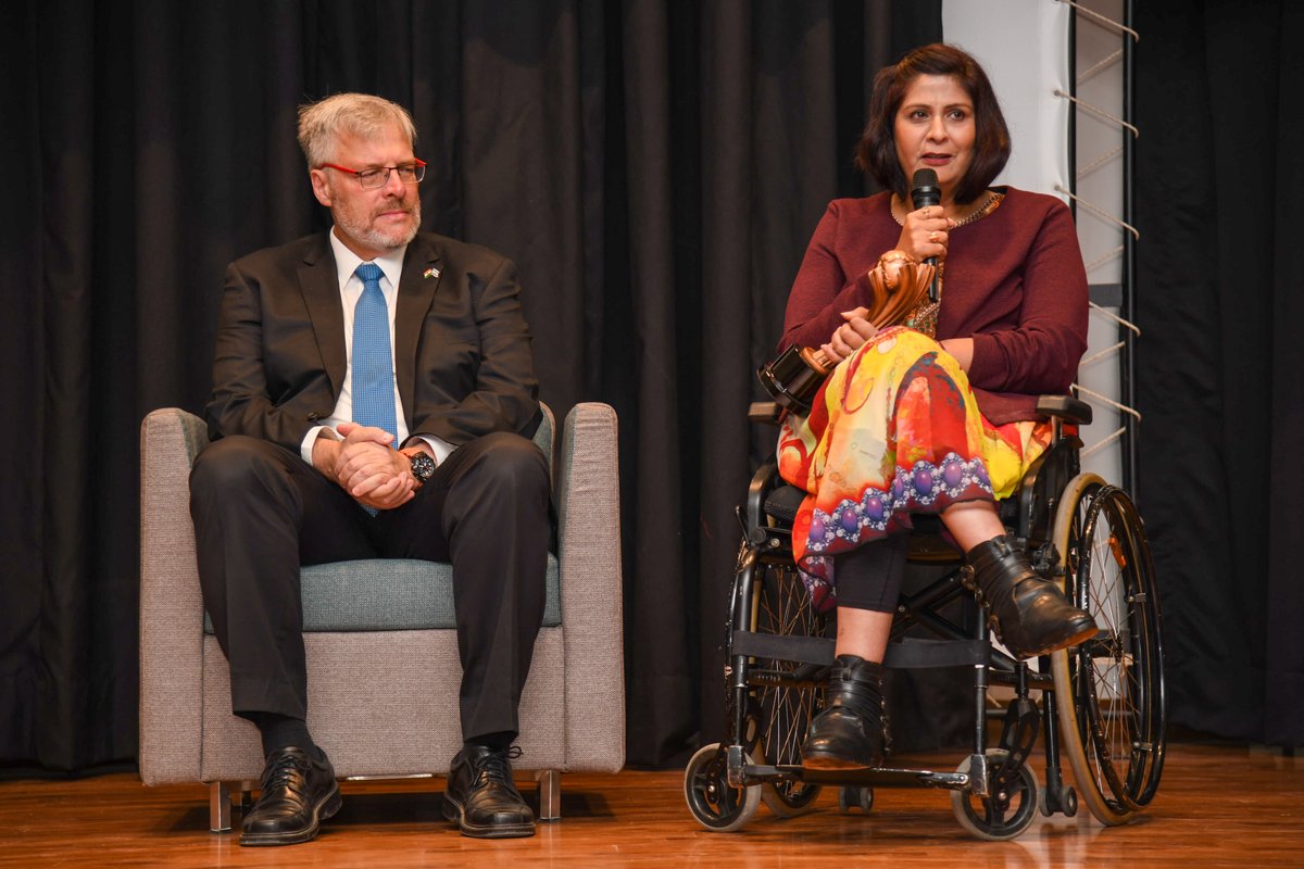 IsraelinIndia's tweet photo. The  @IsraelinIndia in collaboration with, FITT @IIT Delhi &amp; WEE Foundation developed a six-week mentorship program for women #entrepreneurs. 

The program concluded this weekend with The Women's Entrepreneurship Conclave &amp; Awards held at @IITDelhi in the presence of @NaorGilon. https://t.co/jpbisah3bD