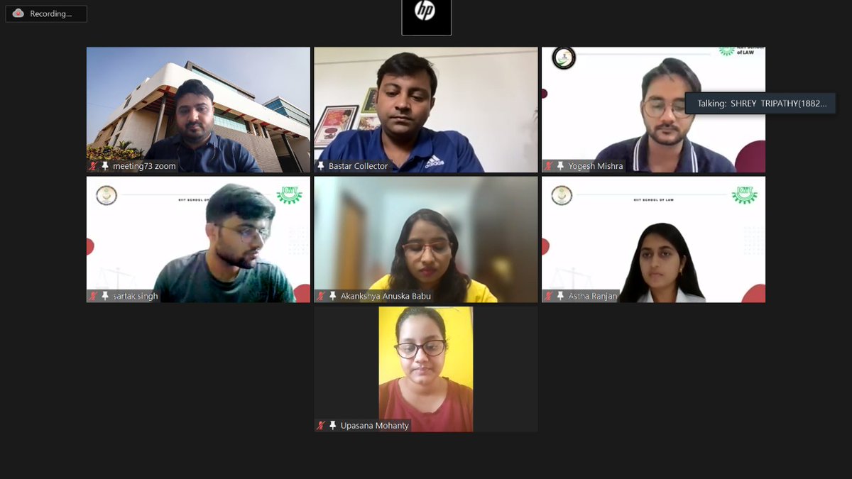 CclsrKiit's tweet photo. The Centre for Constitutional Law Studies and Research conducted a Skill Component webinar on the topic ‘FEDERALISM AT THE TIME OF CRISIS: ROLE AND FUNCTION OF A BUREAUCRAT’ to help the students understand the practical aspects of federalism.
Thank you @rajat4bansal Sir.
#cclsr https://t.co/8kXm3yCXwu