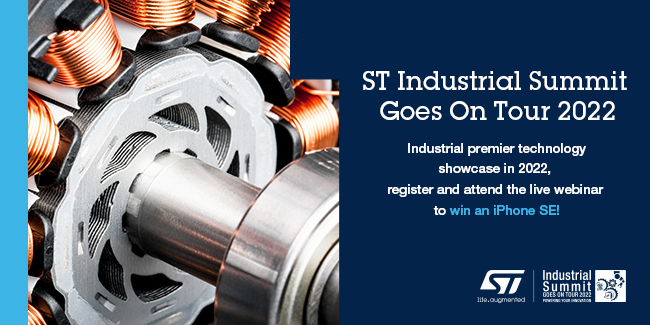 electronics_med's tweet image. Welcome to the STMicroelectronics Factory #Automation #webinar and get the opportunity to win the latest #iPhoneSE !! 
@ST_World @nuttysk 
Registration link: content.st.com/SEA-2022-Indus…