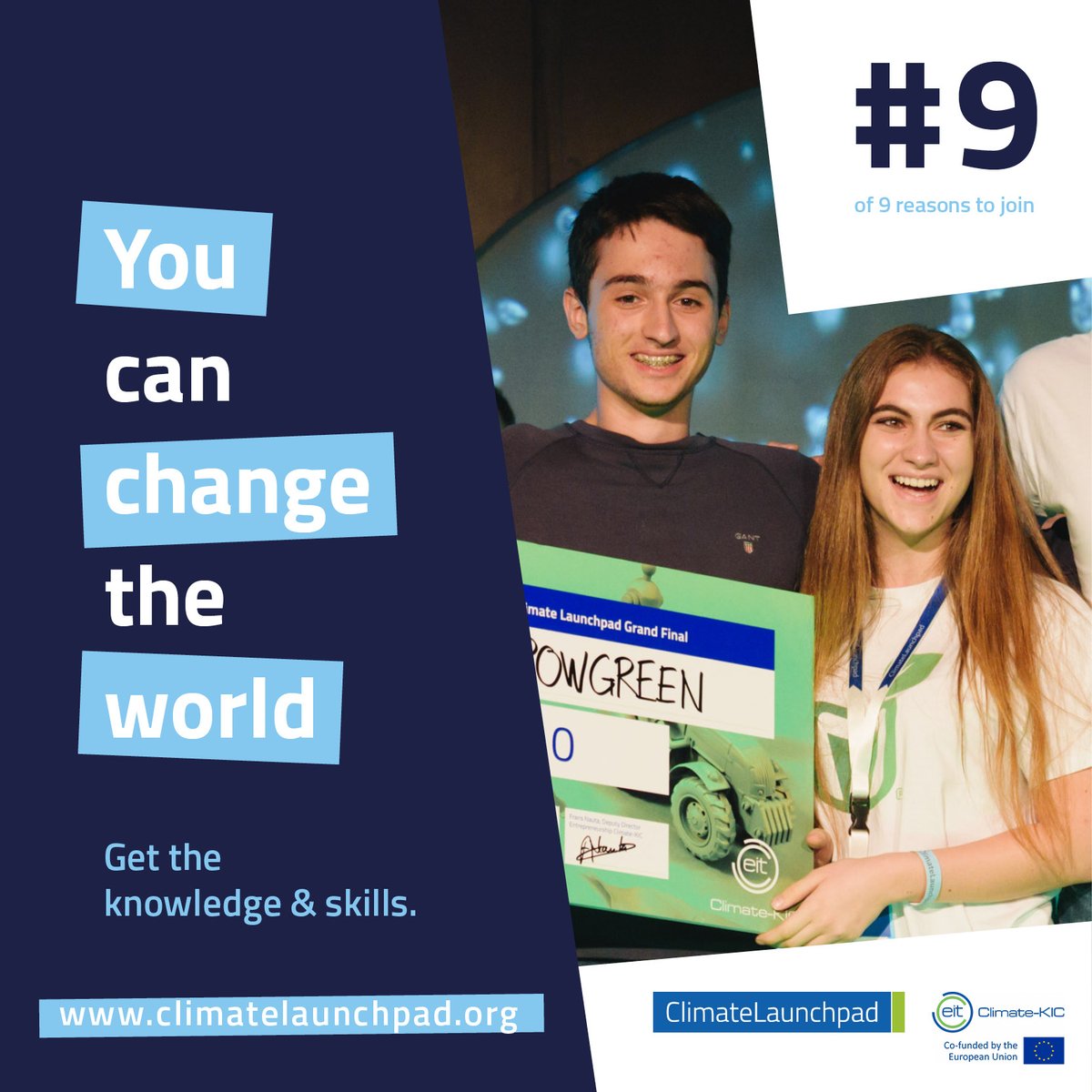 ClimateLaunchpad (@climatelaunch) on Twitter photo We’re looking for eager #greenheroes who want to change the world with their #cleantech #business #idea. Win prize money & entry to the Accelerator programme. Join #ClimateLaunchpad TODAY 💪🏆🌎
➡️ climatelaunchpad.org/application-fo…
#CLP22 #startups #climate #impact
<a href="/ClimateKIC/">EIT Climate-KIC</a> We’re looking for eager #greenheroes who want to change the world with their #cleantech #business #idea. Win prize money & entry to the Accelerator programme. Join #ClimateLaunchpad TODAY 💪🏆🌎
➡️ climatelaunchpad.org/application-fo…
#CLP22 #startups #climate #impact
<a href="/ClimateKIC/">EIT Climate-KIC</a>