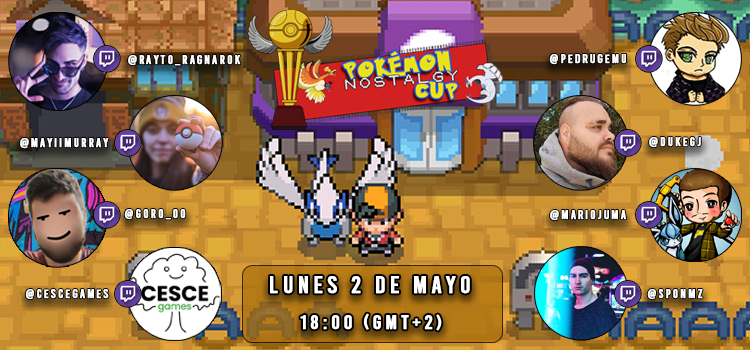 PedruGemu's tweet photo. GENTE HOY SE VIENE EL PRIMER EVENTO CONJUNTO LA NOSTALGY CUP CON ESTOS PEDAZOS DE STREAMERS! A LAS 18:00 HORA ESPAÑOLA A TOPE , PASAROS  POR TODOS LOS CANALES APOYAR! https://t.co/HbfTKjvju7