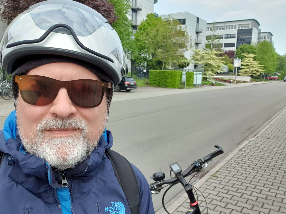 mshea_atwork's tweet photo. Rode my bike to the office for the first time in what feels like a year. https://t.co/ZNDDVj3rWA