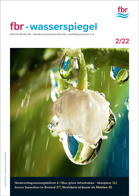 Regenexperte's tweet photo. Die neue Ausgabe fbr-wasserspiegel 2/22 ist erschienen! https://t.co/XI7NJUdiwd https://t.co/XT8gVdtF3e