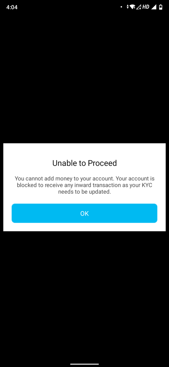 HamaraGoogle's tweet photo. Completed the KYC, still this issues. @Paytm said, It will work within 4hrs. It's been 30hrs+. I have been using Wallet to add money from Credit card. Amount stuck. I have no money. @Paytmcare 

@RBI @TRAI @consaff @jagograhakjago @nsitharaman @NPCI_NPCI https://t.co/xxV0wLnOi4