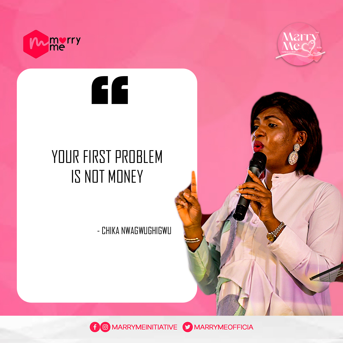 MarryMeOfficia's tweet photo. Financial Intelligence with Chika
#MarryMeConference6
#MarryMeInitiative
#MMC6
#MarryMe
#2ndMay2022 https://t.co/V7onhaHhrP