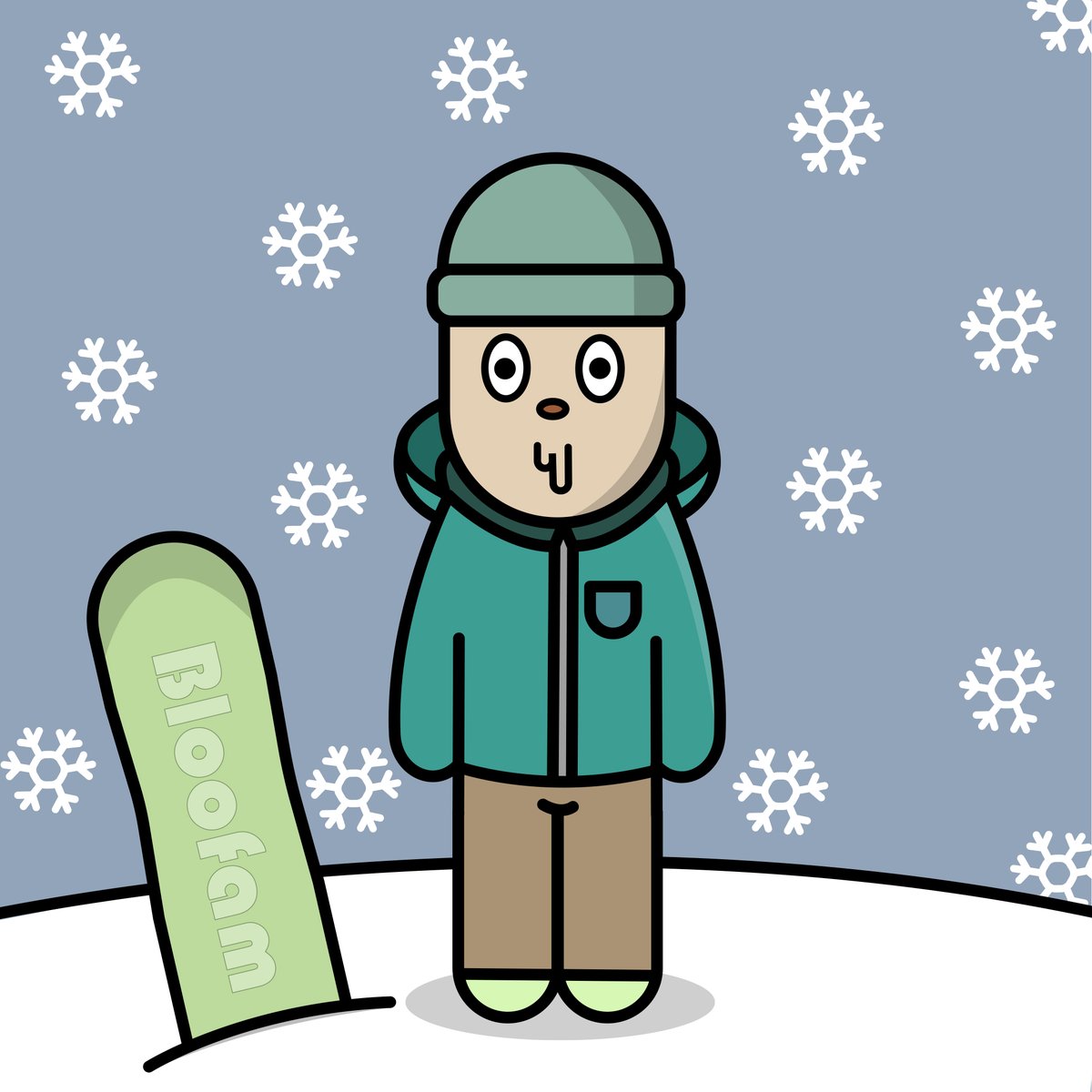V0bst3r's tweet photo. @blooloops hello, this is my snowboarding bloo <3 Hope yall like my fanart <3 #BlooFam https://t.co/RBob3EWy8f