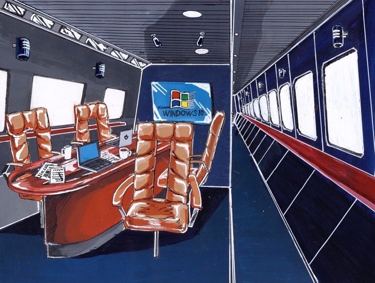 KTM20388546's tweet image. 【高校3年卒業制作】
アメリカ東海岸のボストン〜ニューヨーク〜ワシントンを結ぶ高速車両をデザインしました！
大都市をdoor-to-doorで行ける利点を生かし、”車内働くも良し、休むも良し”のコンセプトでインテリアを考えました。 #amtrack #traindesign #industrialdesign #鉄道デザイン #卒業制作