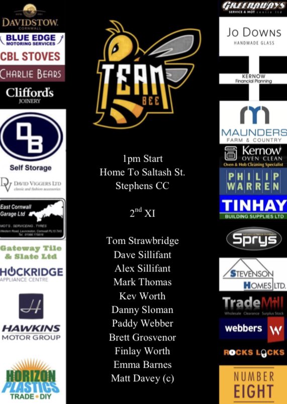 Team for today….