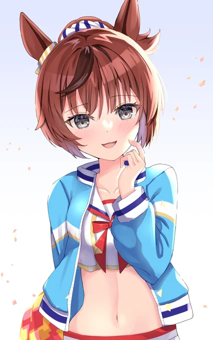 …元気出た?
#ウマ娘 #ナイスネイチャ 
