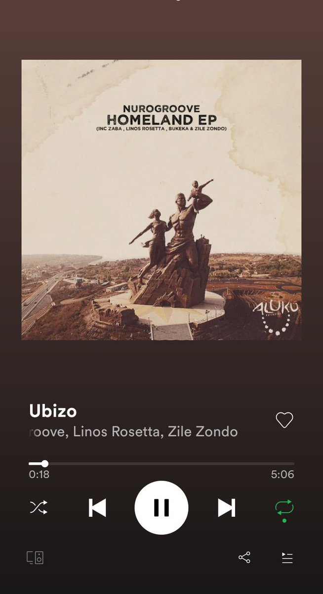 I recommend this tune it carries some serious healing powers very spiritual....South African House Music 👏🏽 🇿🇦🧘🏾‍♂️ courtesy of the <a href="/AlukuRebels/">Aluku Rebels/Records</a> imprint